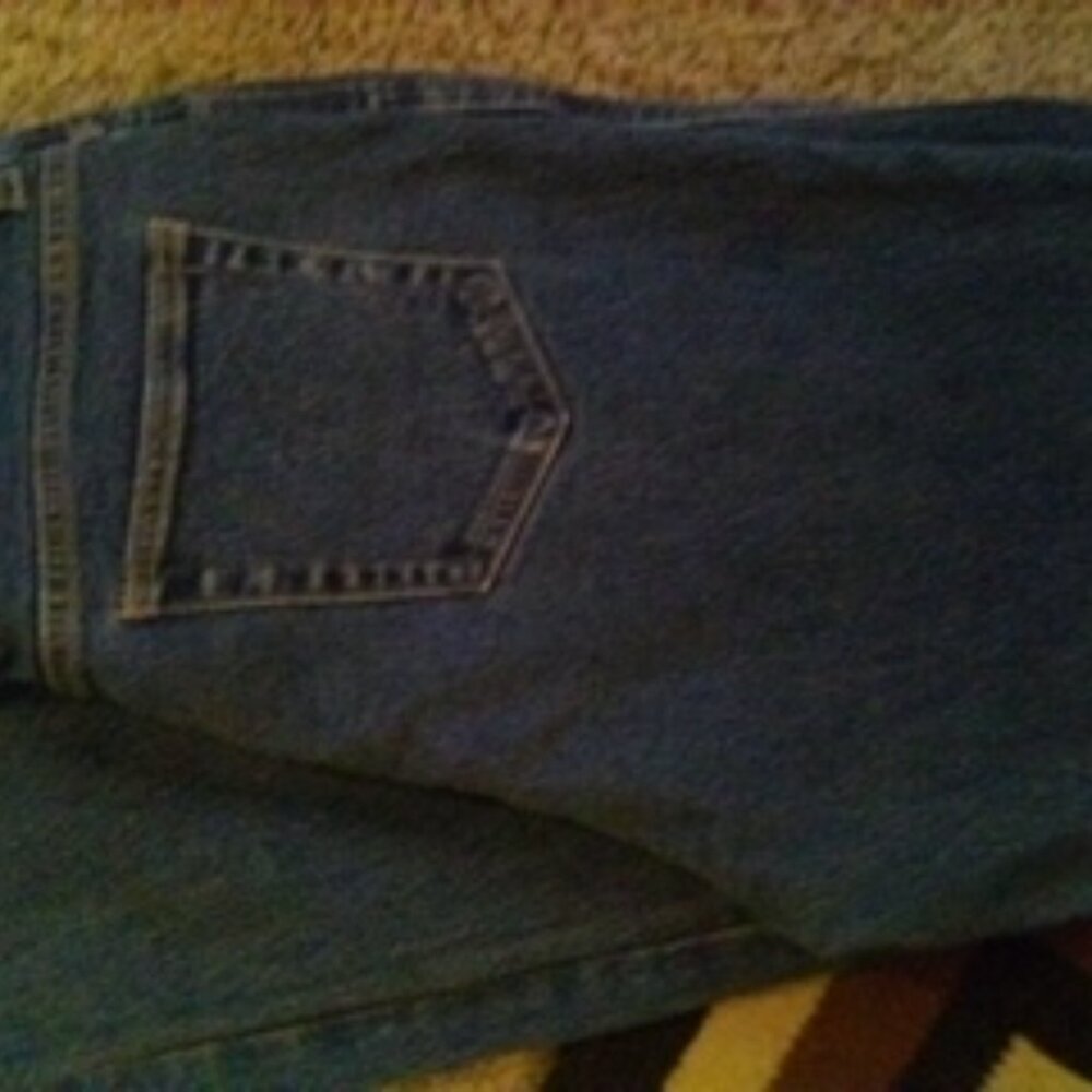 Women's st johns bay straight stretch jeans sz 12